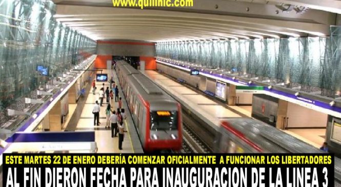 Al fin una fecha …..