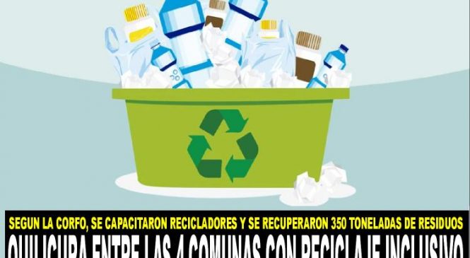 Quilicura entre las 4 comunas de Reciclaje Inclusivo.