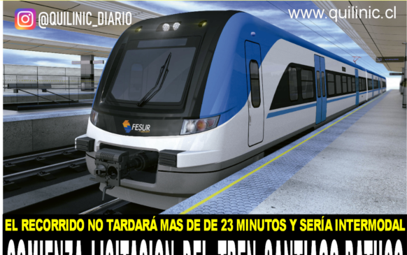 Avanza proyecto del tren Santiago Batuco