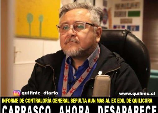 Carrasco también es cuestionado por dineros en Recoleta