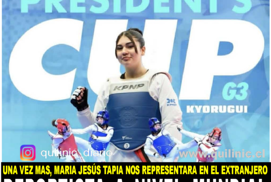 Deportista Quilicurana participará en otro torneo internacional