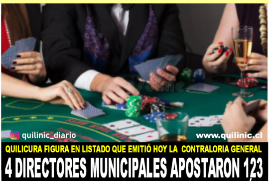 4 Directores municipales gastaron 124 millones en casinos