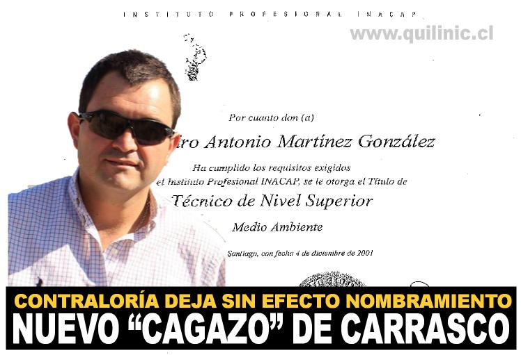 Nuevo «Cagazo» de Carrasco