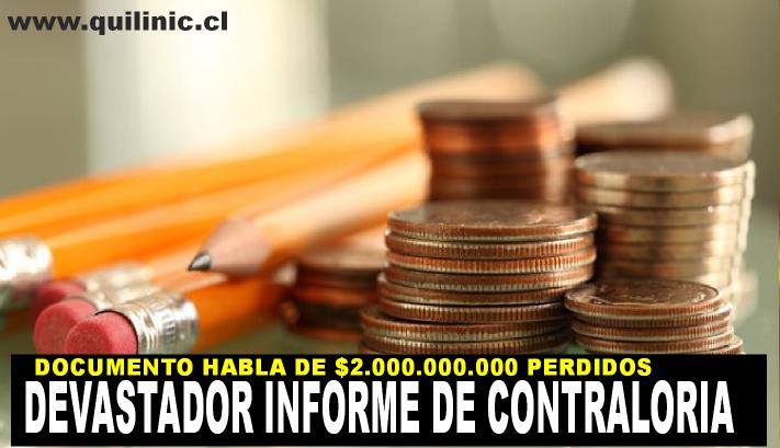 Devastador informe de la Contraloría.