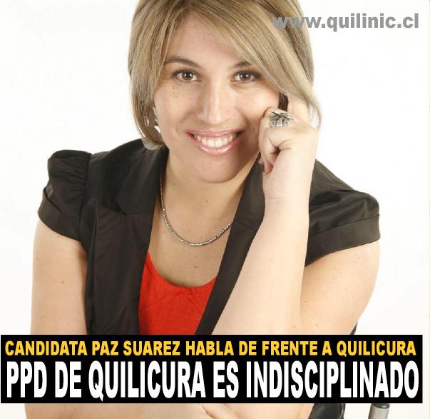 Entrevista a Paz Suarez, Candidata a concejal PPD