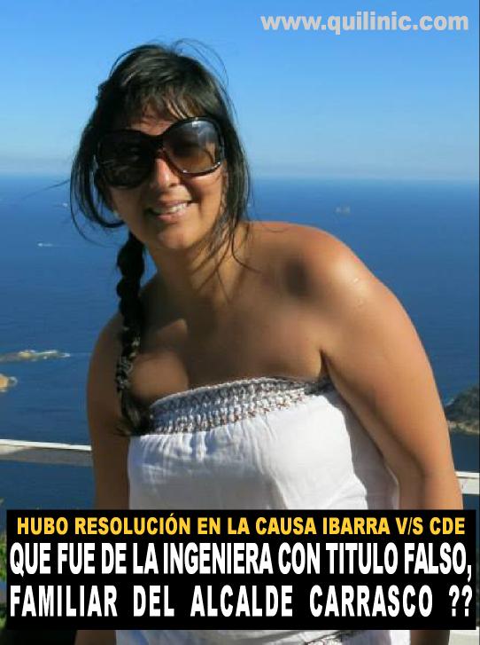 Que pasó con la Ingeniera con título falso ??