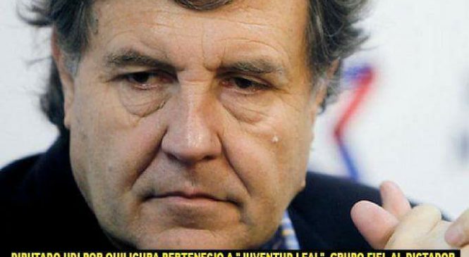 Diputado Melero, el «sapo» de Pinochet