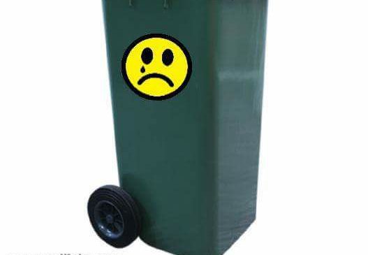 El regalo se fue a la basura