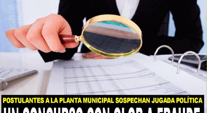 Concurso con olor a fraude