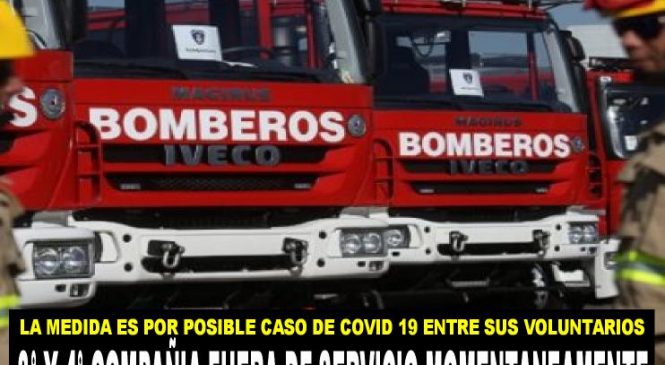 Posible caso de Covid-19 en Bomberos de Quilicura