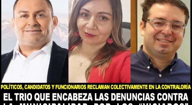Este trío encabeza los reclamos ante la contraloría por rsupuestos resultados «viciados» en concurso público