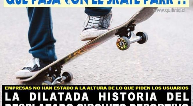 Que pasa con el Skate Park ????
