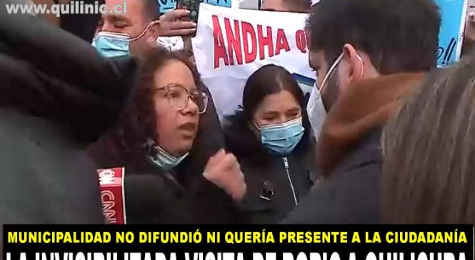 La Invisibilizada visita de Boric a Quilicura
