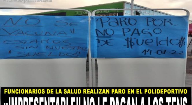 Impresentable ¡¡¡  Tens no reciben su sueldo y no tienen internet hace un mes