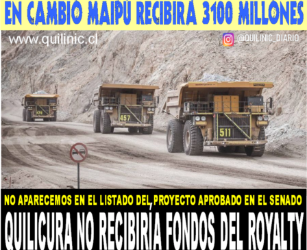 Por qué Quilicura no aparece en el listado ???