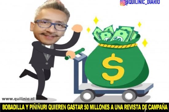 50 millones para una revista tipo Cathy Barriga