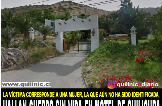 Hallan cuerpo sin vida en hotel de Quilicura