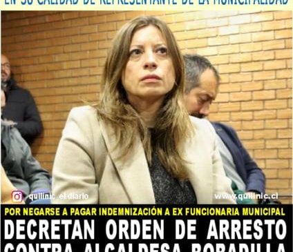 Orden de arresto para Bobadilla